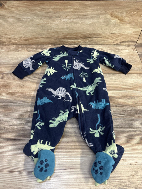 Just One You Dino Blanket Sleeper Navy sz 3m - Me n Mommy To Be