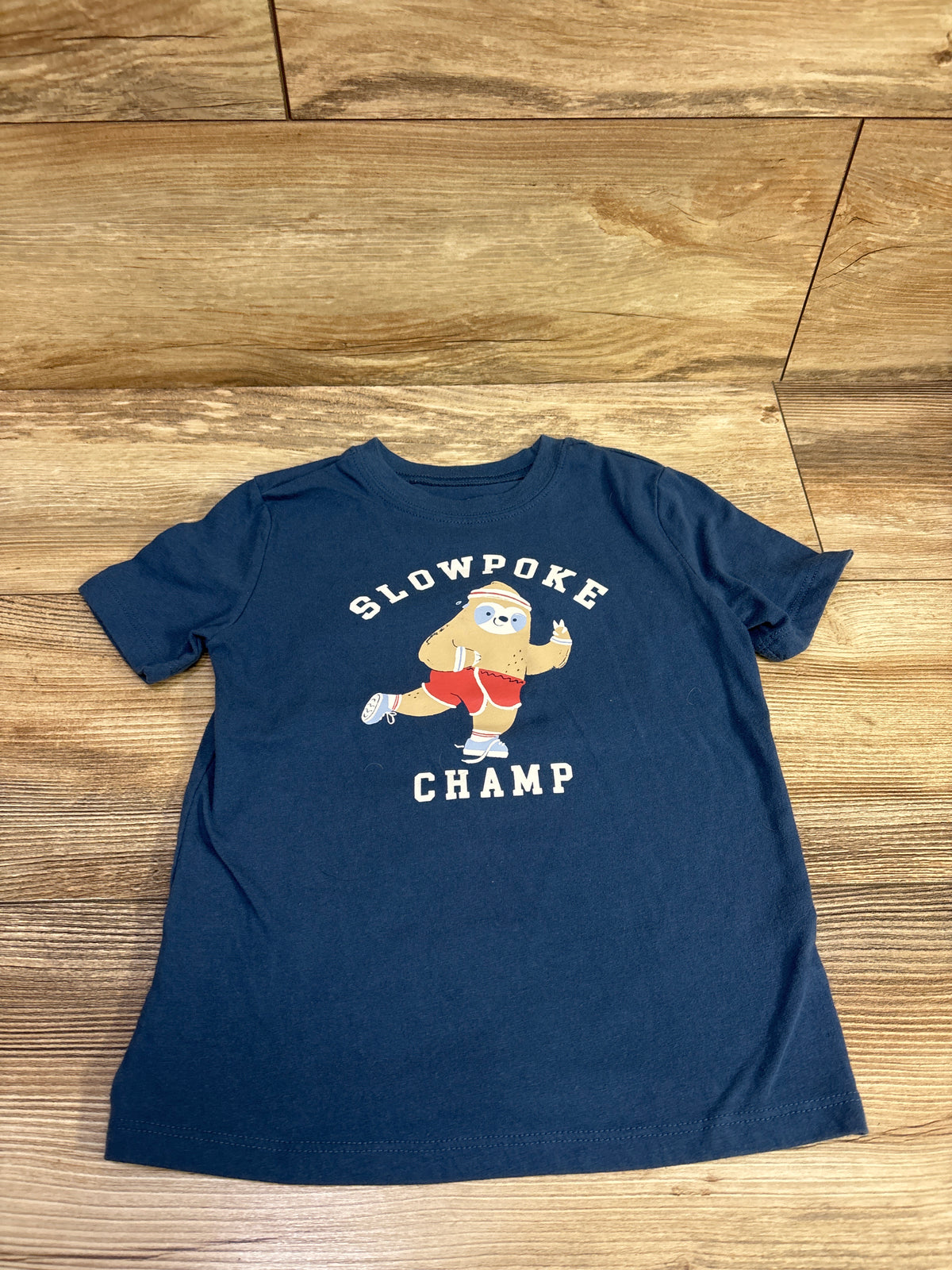 Carter's Slowpoke Champ Shirt Blue sz 3T