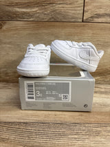 Nike Force 1 Crib White sz 3c
