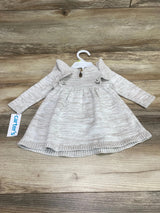 NEW Carter's Knit Sweater Dress & Bloomers Grey sz 3m