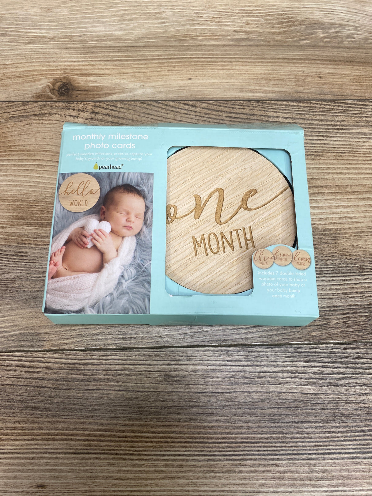 Pearhead Monthly Milestone Photo Cards