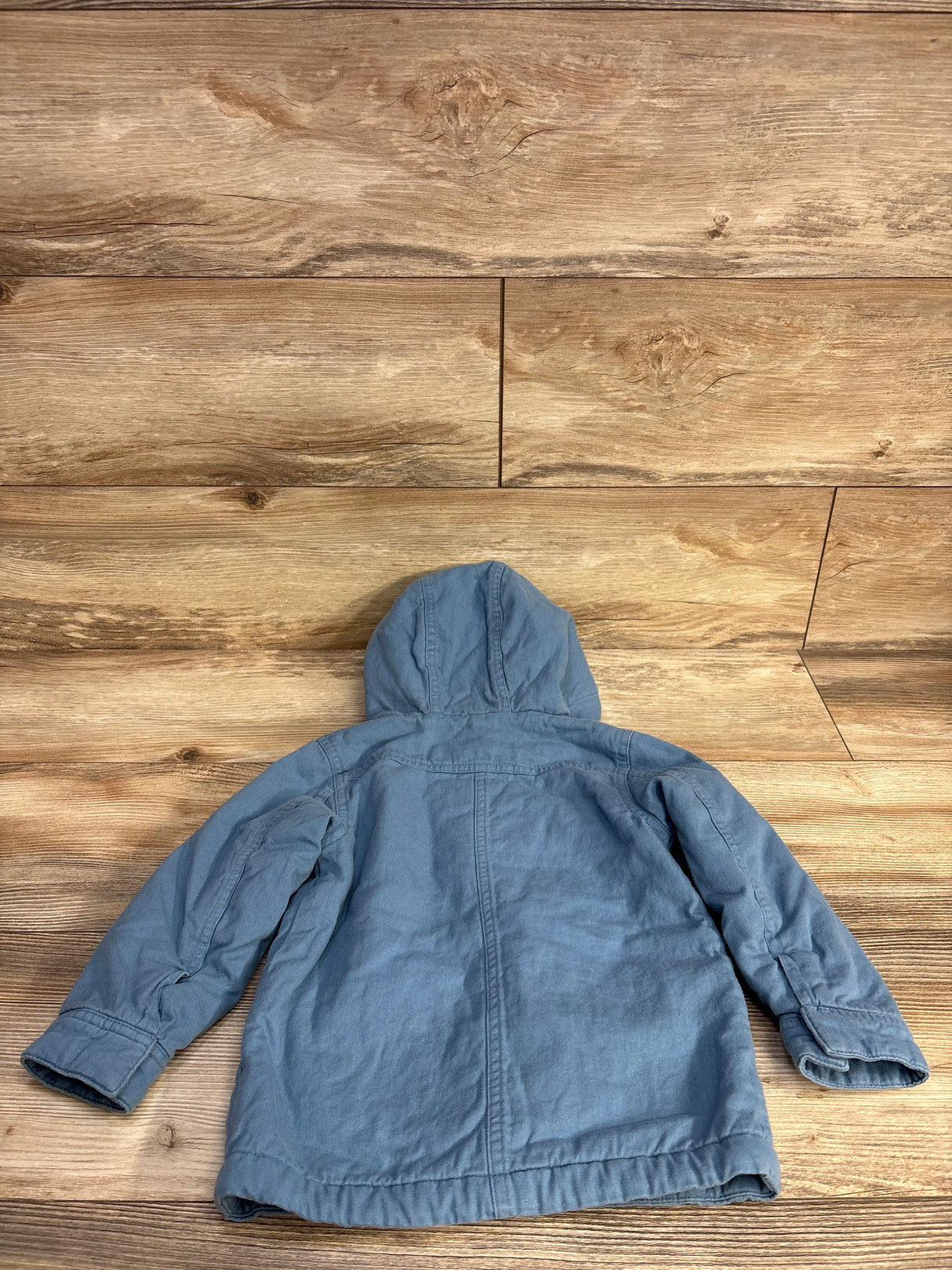 Cat & Jack Sherpa Lined Parkas Jacket Blue sz 3T