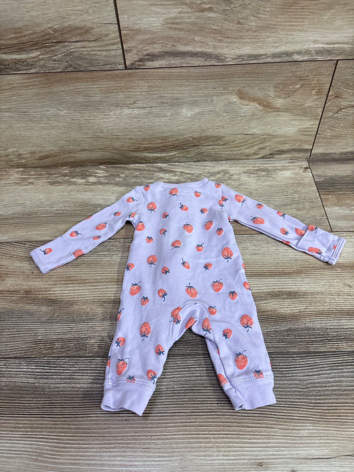 Carter's Strawberry Sleeper Purple sz Newborn
