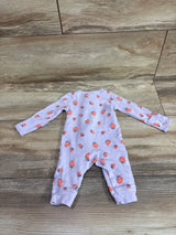 Carter's Strawberry Sleeper Purple sz Newborn