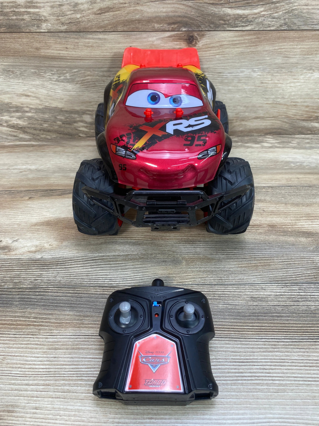 Disney Pixar Cars Lightning McQueen Offroad RC 1:14 Scale Remote Control Car 2.4 Ghz