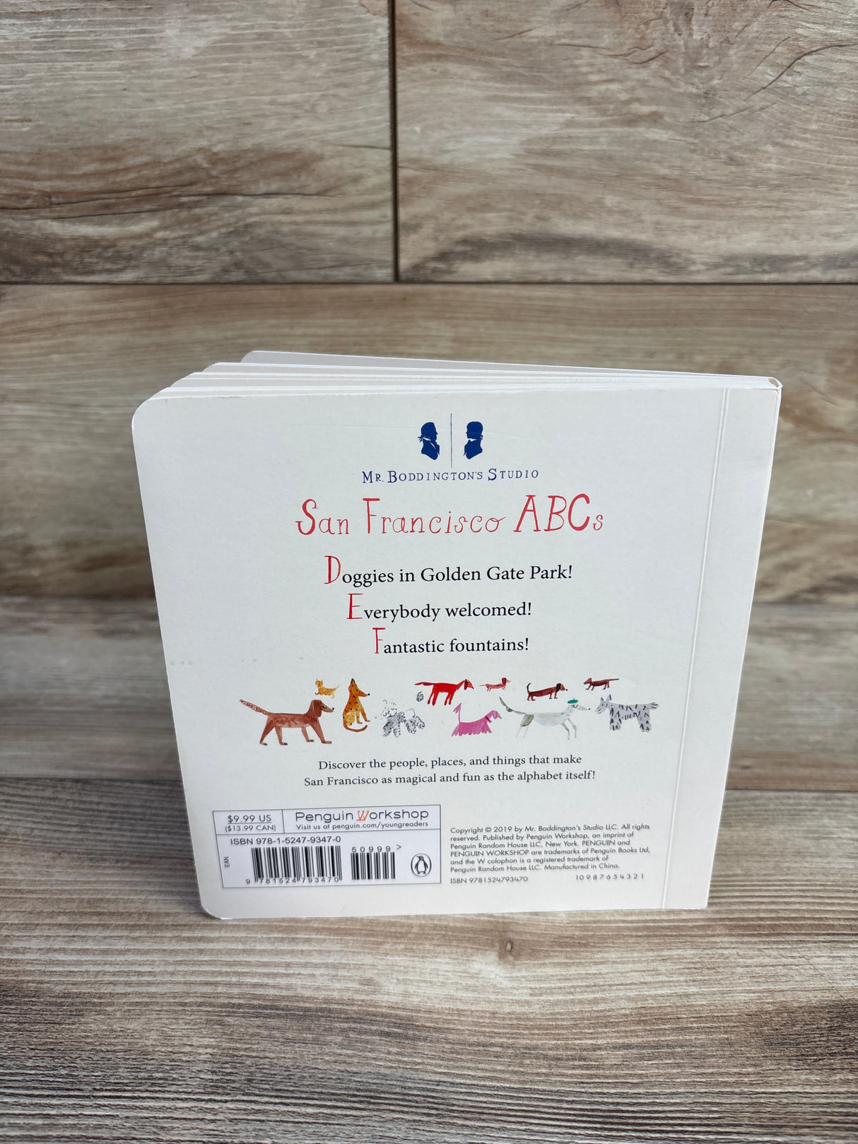 Mr. Boddington's Studio: San Francisco ABCs Board Book