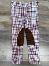 Janie & Jack Plaid Riding Pants Pink sz 3T
