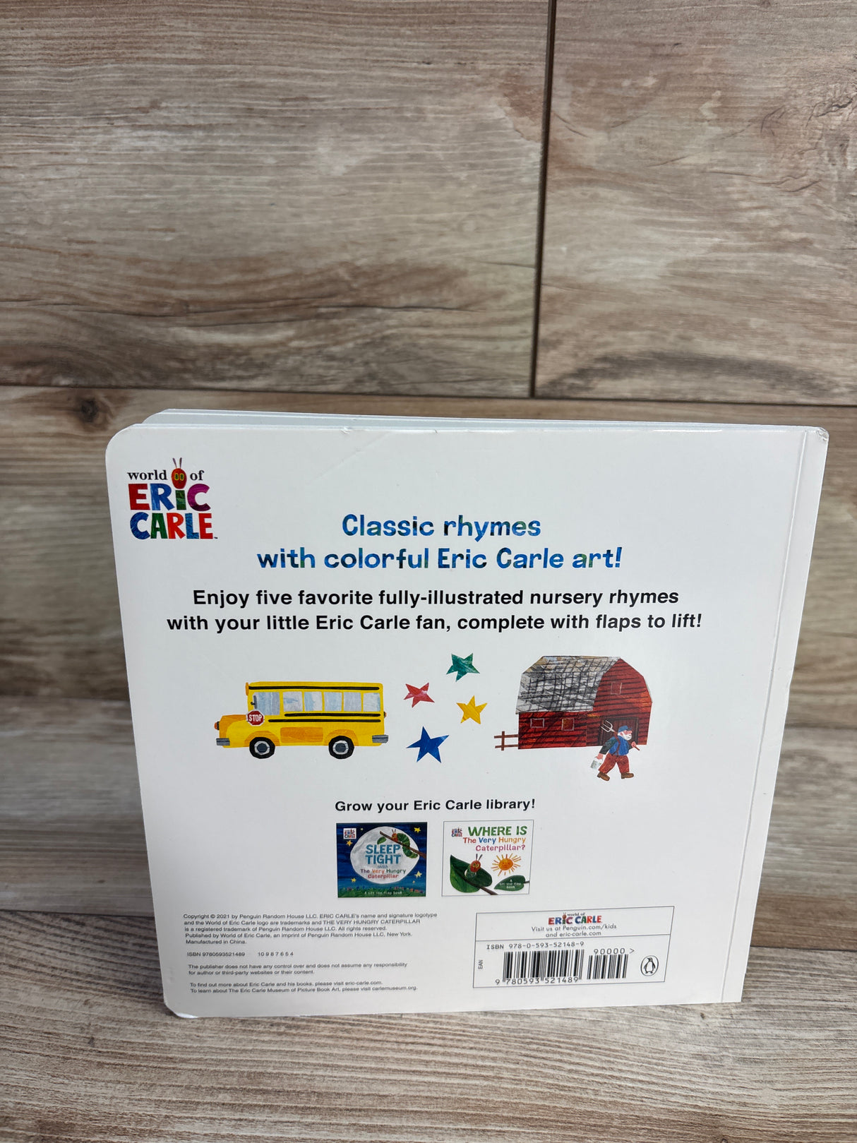 Eric Carle's Twinkle, Twinkle, Little Star and Other Nursery Rhymes Board Book