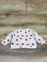 PL Baby Strawberry Quilted Pullover Sweatshirt Ivory sz 18m