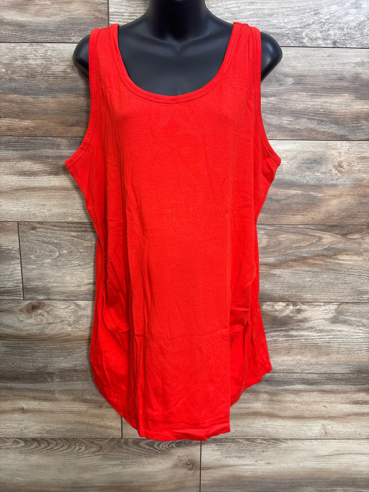 NWOT Gap Maternity Modern Tank Top Red sz XXL
