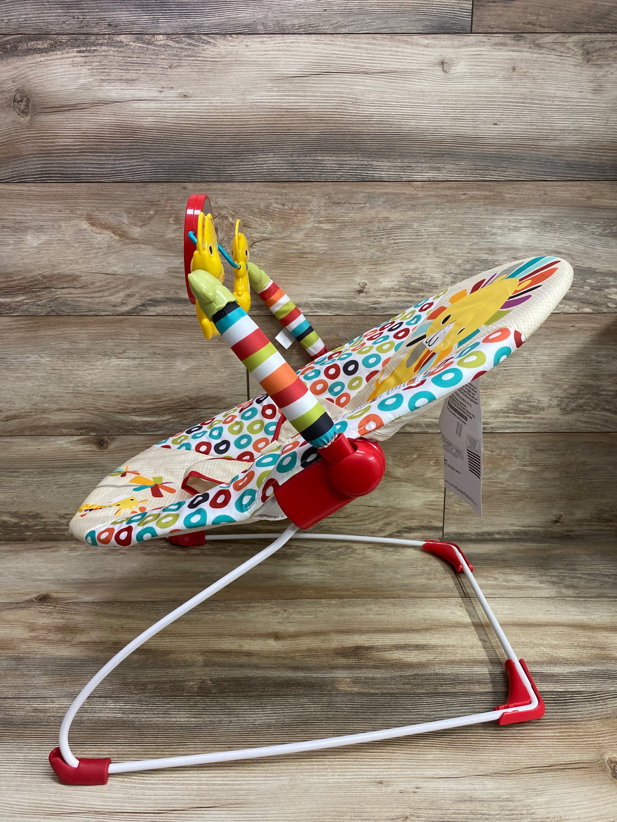 Bright Starts Playful Pinwheel Vibrating Baby Bouncer