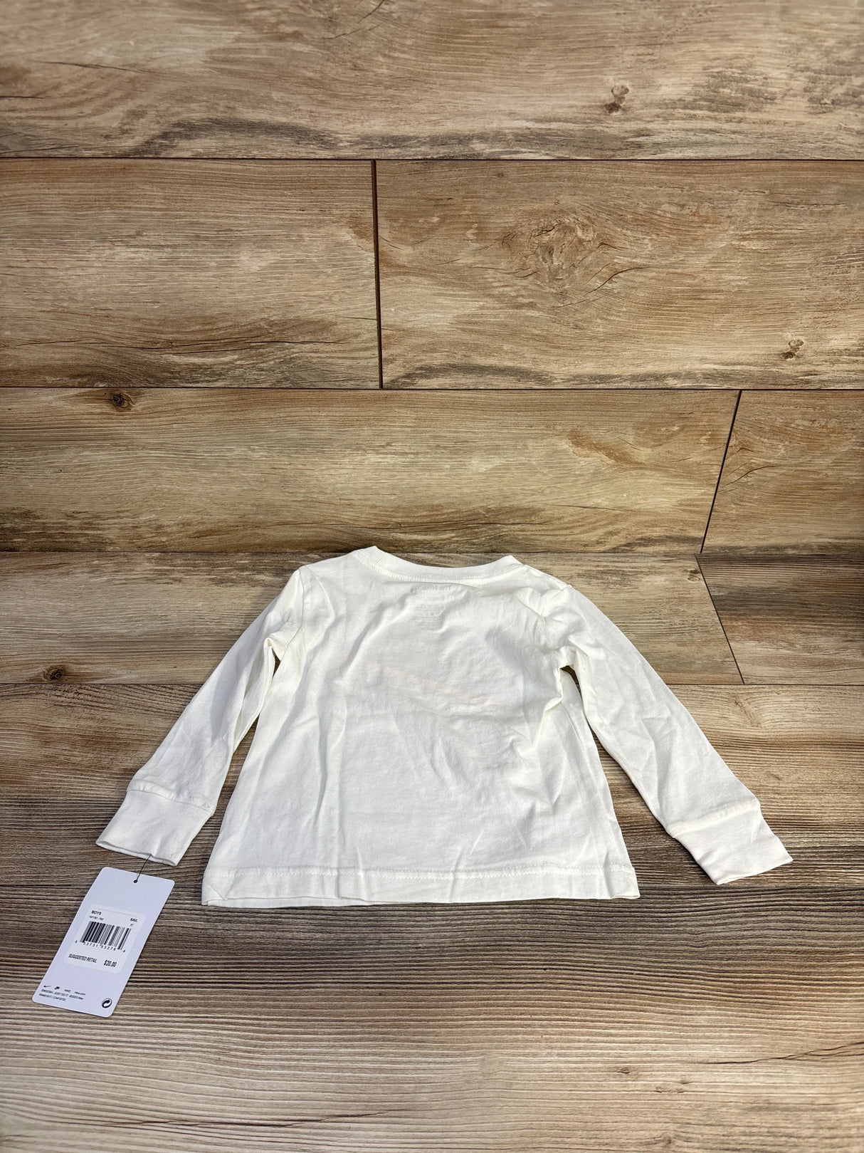 NEW Nike Long Sleeve Shirt in Sail White sz 2T