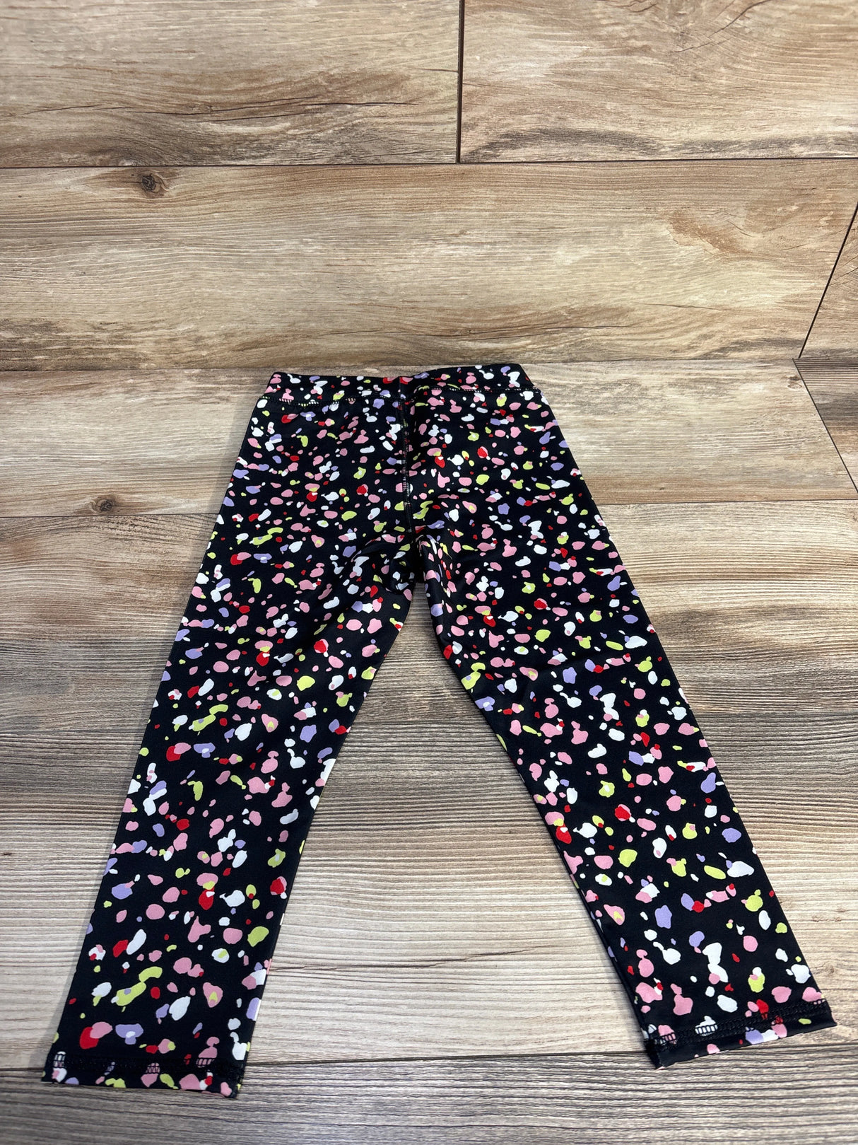 NEW Okie Dokie Black Pebble Print Leggings sz 5T
