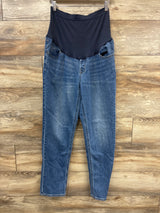 Old Navy Maternity Boyfriend Full Panel Jeans Blue sz Large