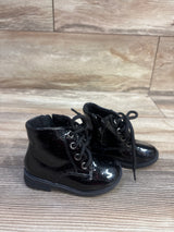 Patent Leather Sparkly Ankle Boots Black sz 5c