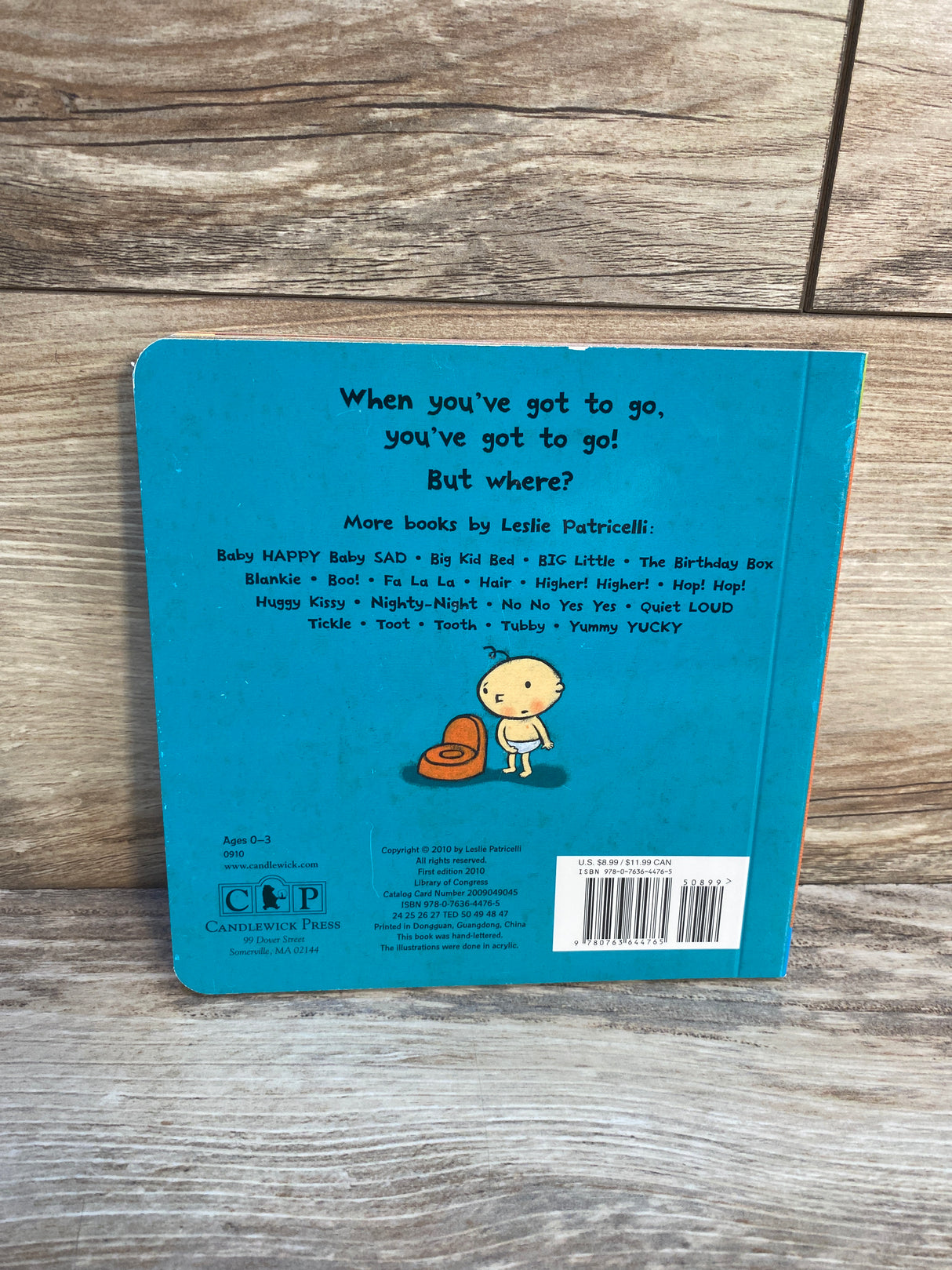 Potty Board Book