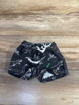 Carter's Dinosaur Swim Trunks Grey sz 3m