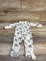 Carter's Ribbed Sleeper Ivory sz 9m