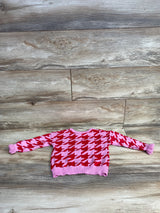 Disney Junior Minnie Mouse Knit Pull Over Sweater Pink sz 18m