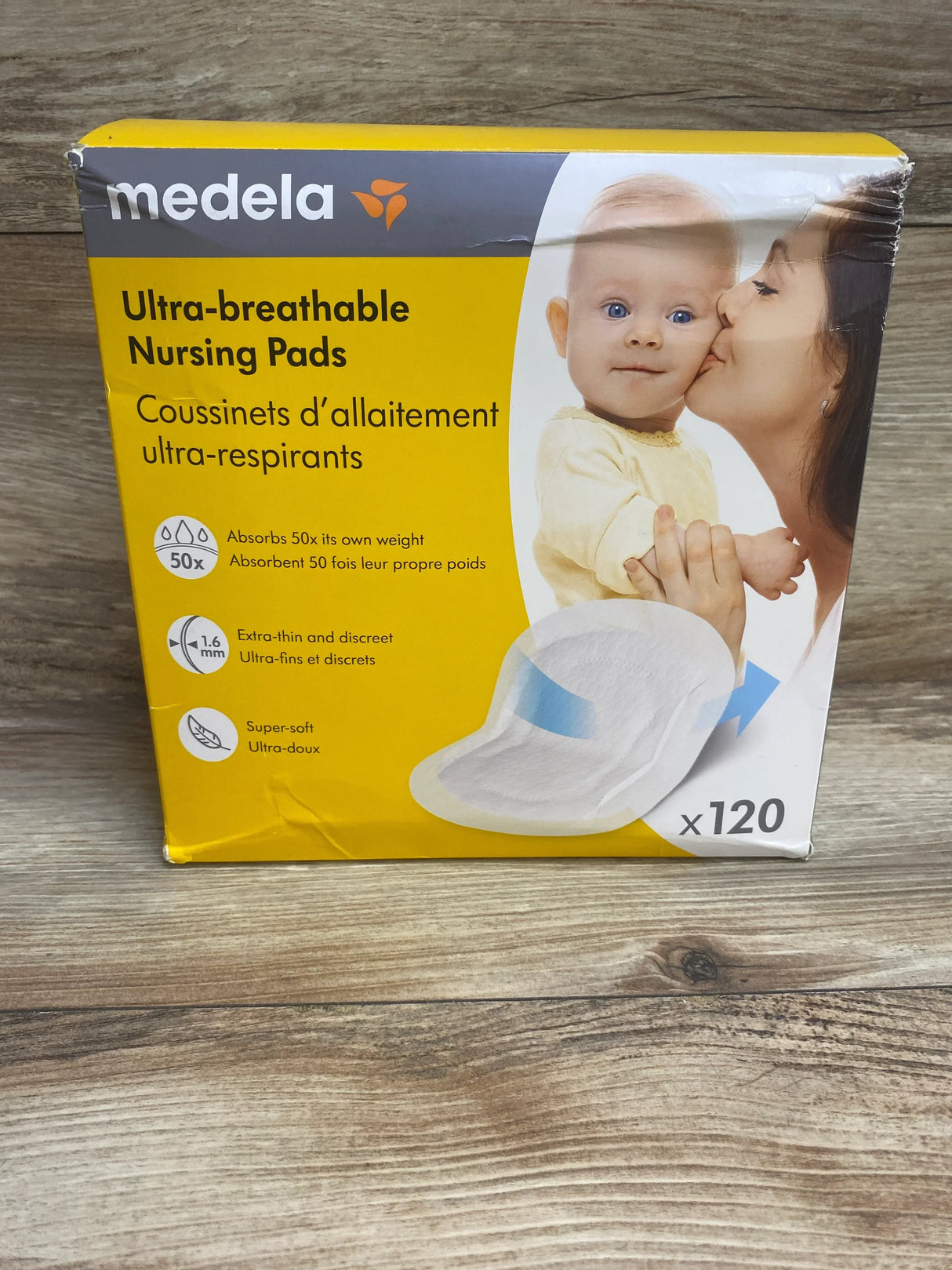 NEW Medela Ultra-Breathable Nursing Pads 120ct.