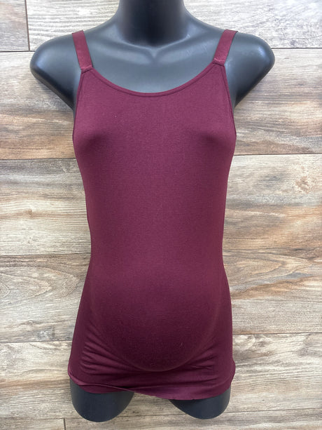 Feathers Maternity Nursing Cami Burgundy One Size - Me n Mommy To Be
