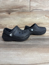 Crocs Classic Lined Clogs Black sz 5c