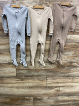 Members Mark 3pk Ribbed Sleeper Brown sz 18m