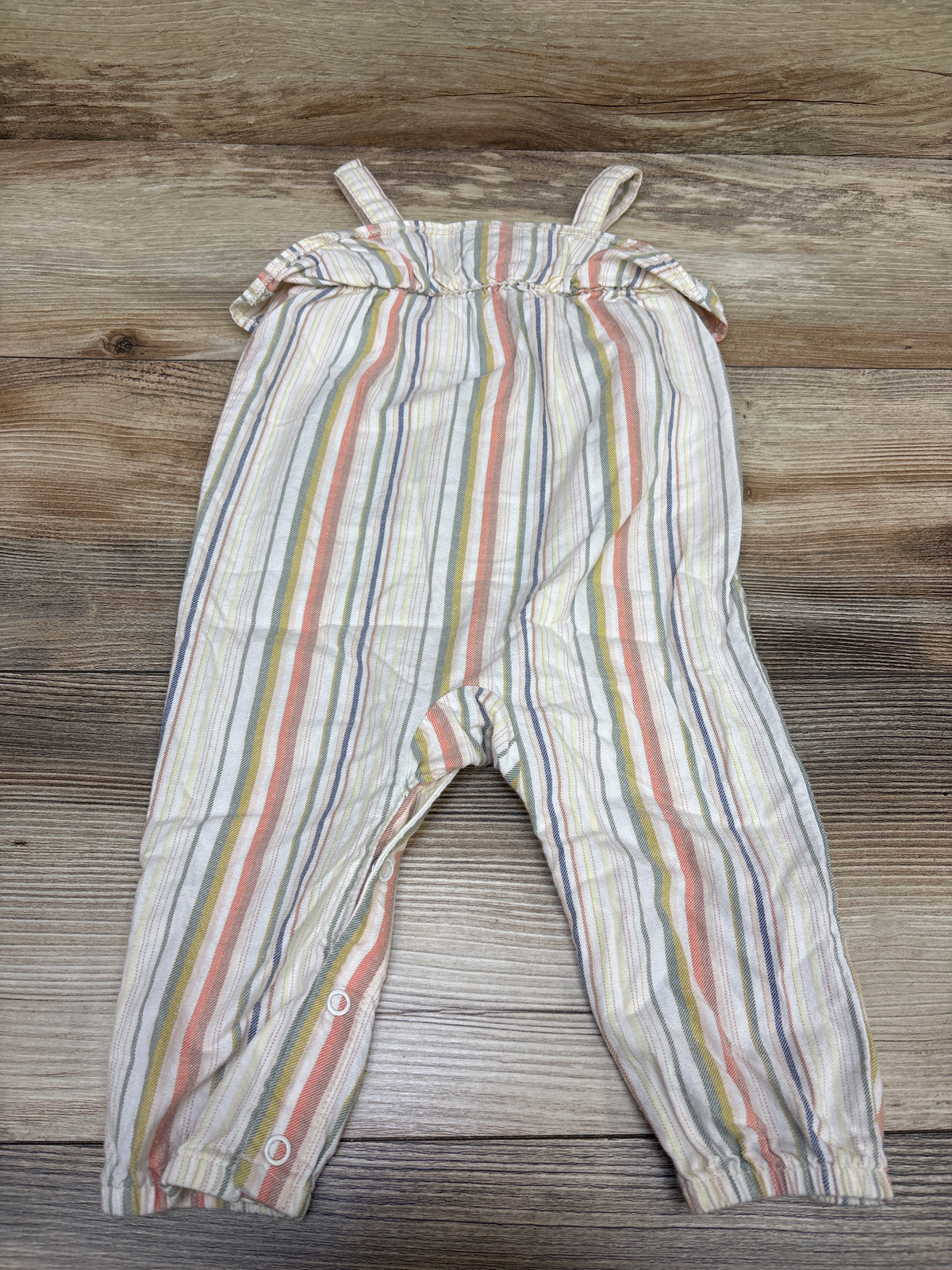 Carter's Striped Jumpsuit Ivory sz 9m