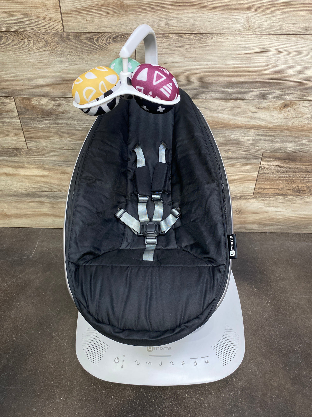 4moms mamaRoo Multi-Motion Baby Swing in Black