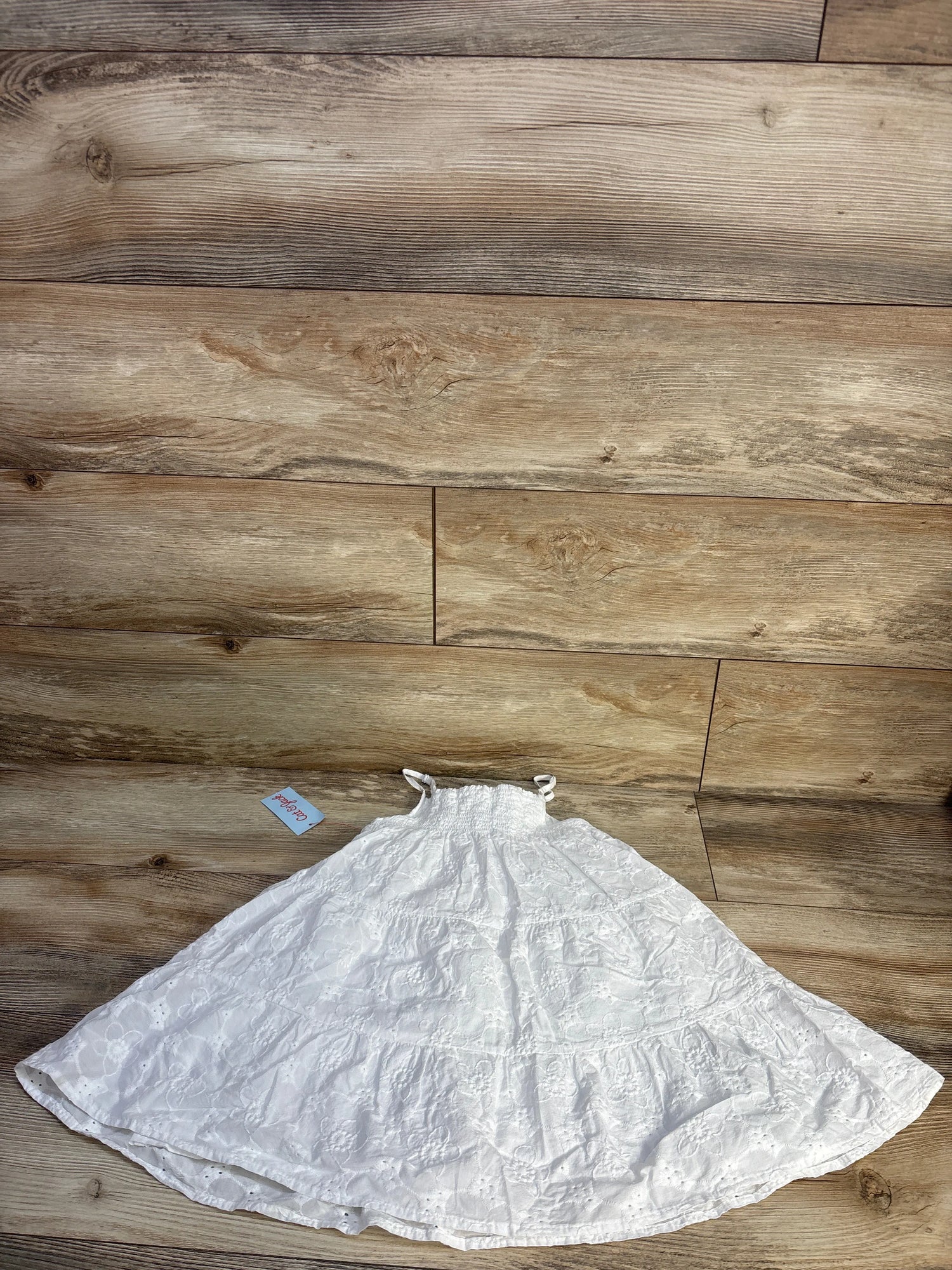 NEW Cat & Jack Eyelet Embroidered Dress White sz 4T
