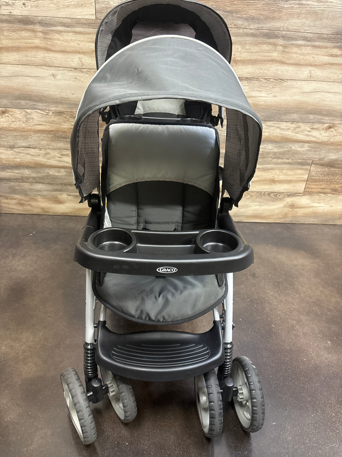 Graco DuoGlider Double Stroller in Glacier