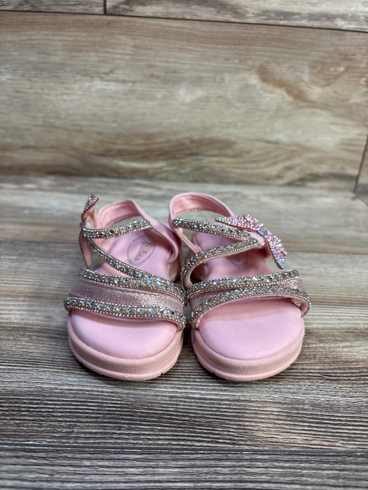 Atalina Rhinestone Sandals Pink sz 6c