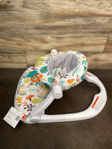 NEW Fisher Price Sit-Me-Up Floor Seat in Rainbow Showers