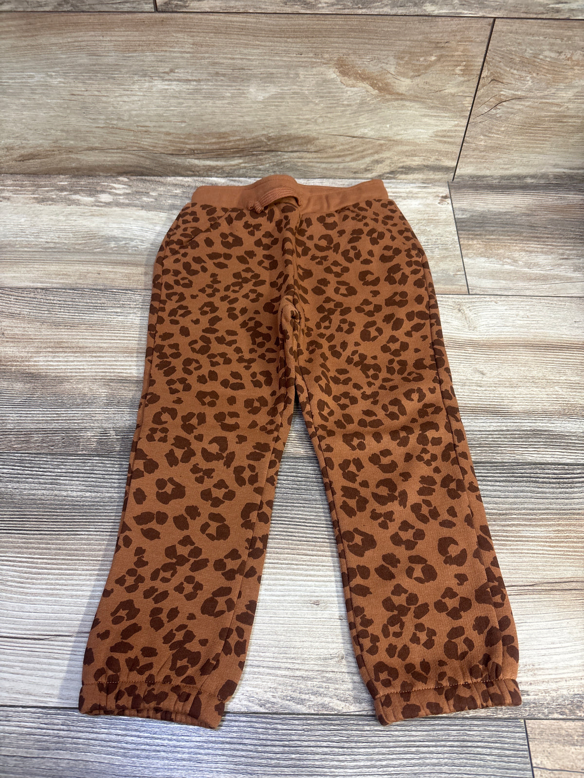NWOT Okie Dokie Leopard Print Joggers Brown sz 3T