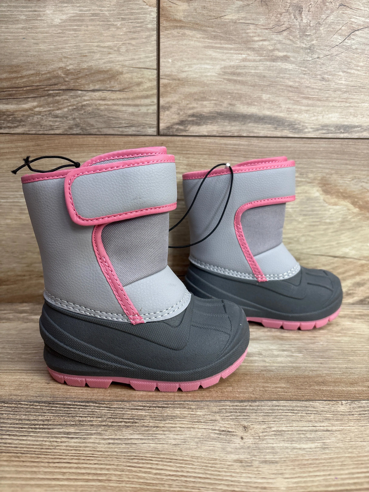 NEW Cat & Jack Lenny Winter Snow Boots Grey sz 5c