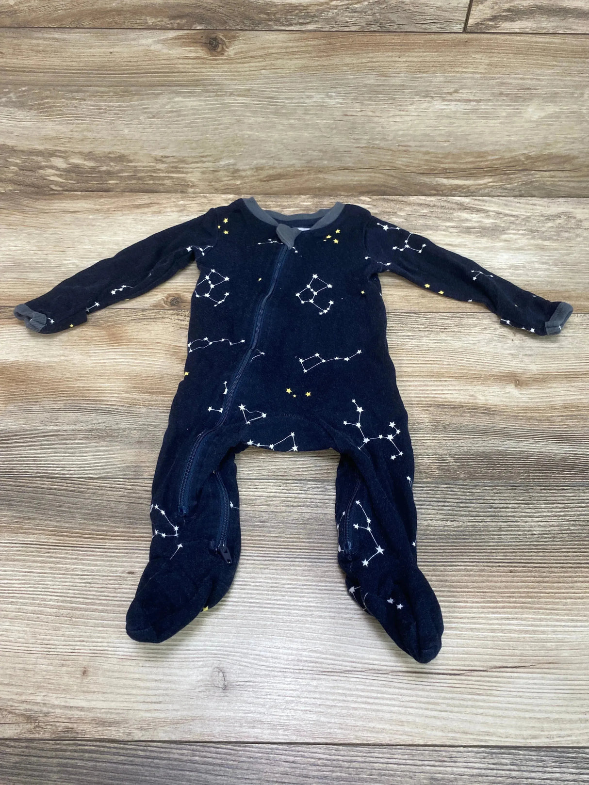 Zippy Jamz Constellation Sleeper Black sz 0-3m