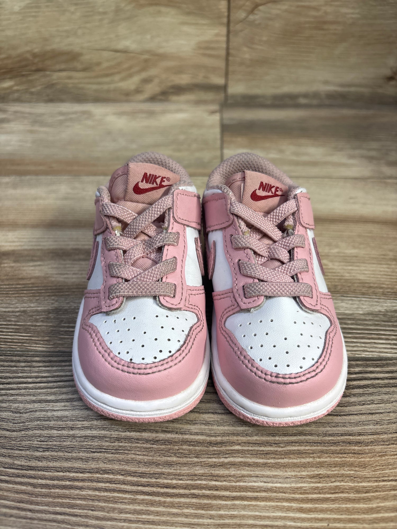 Nike Dunk Low TD 'Pink Glaze' Sneakers sz 6c