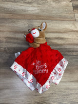 NEW My First Rudolph Security Blanket Rattle