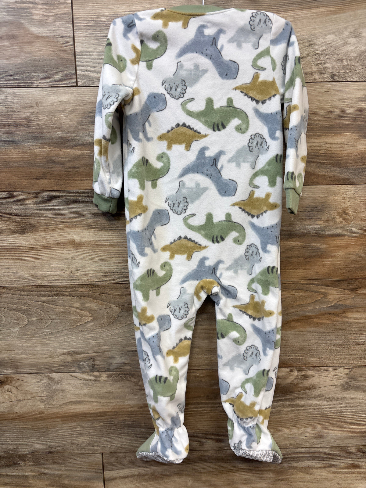 Carter's Dinosaur Blanket Sleeper White sz 3T