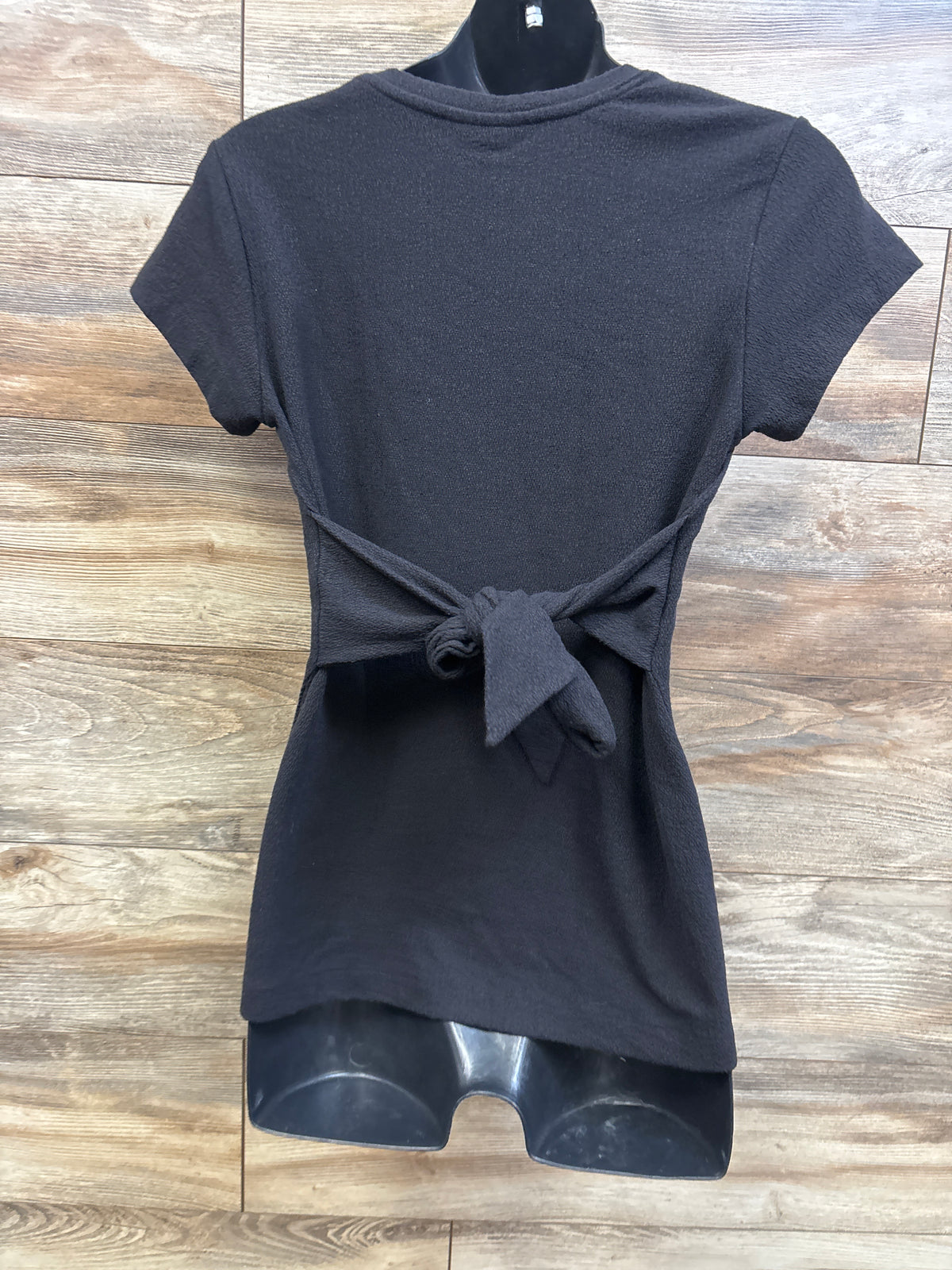 A Pea In The Pod Maternity Knit Tie Top Grey sz XS