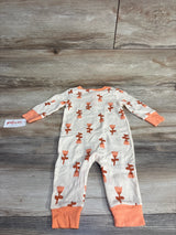 NEW Cat & Jacket Henley Tulip Cream Coverall sz 6-9m