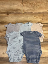 Just One You 5pk Bodysuit Set Blue sz 9m