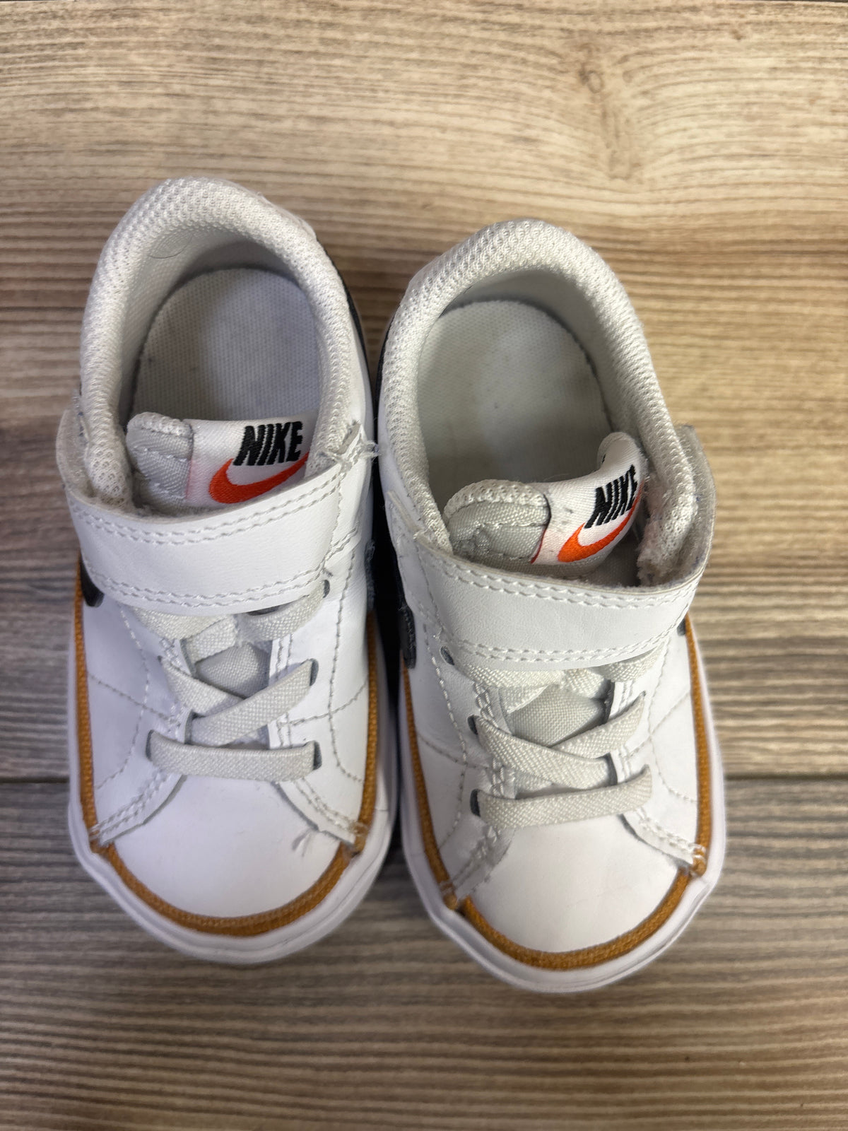 Nike Court Legacy TD 'White Desert Ochre' Sneakers sz 6c