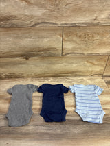 Child of Mine 3pk Bodysuits Blue sz Preemie