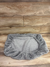 Plush Changing Pad Cover Grey