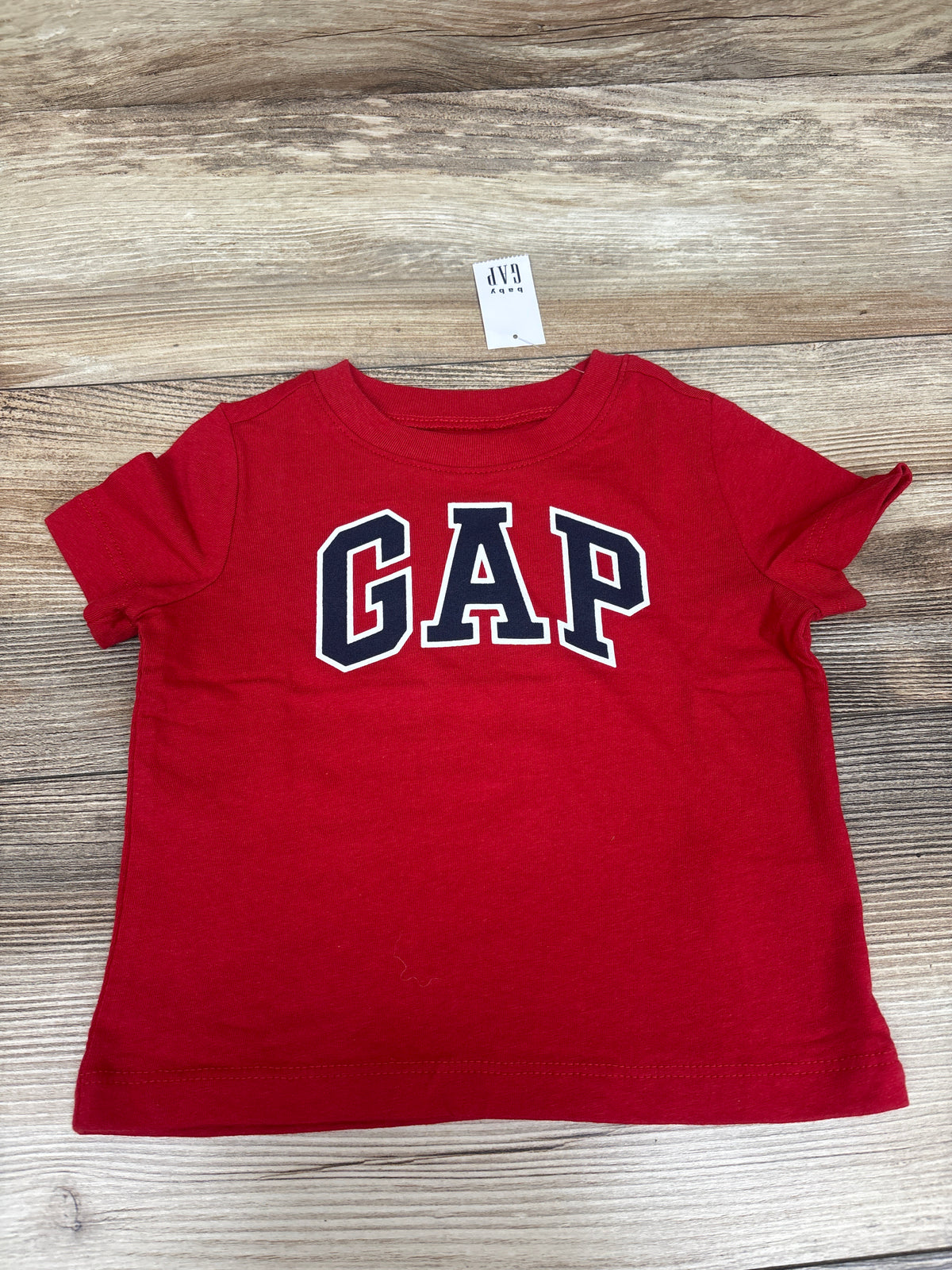 NEW Baby Gap Logo Shirt Red sz 6-12m