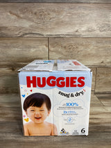 NEW Huggies Snug & Dry Diapers, Size 6 66ct.