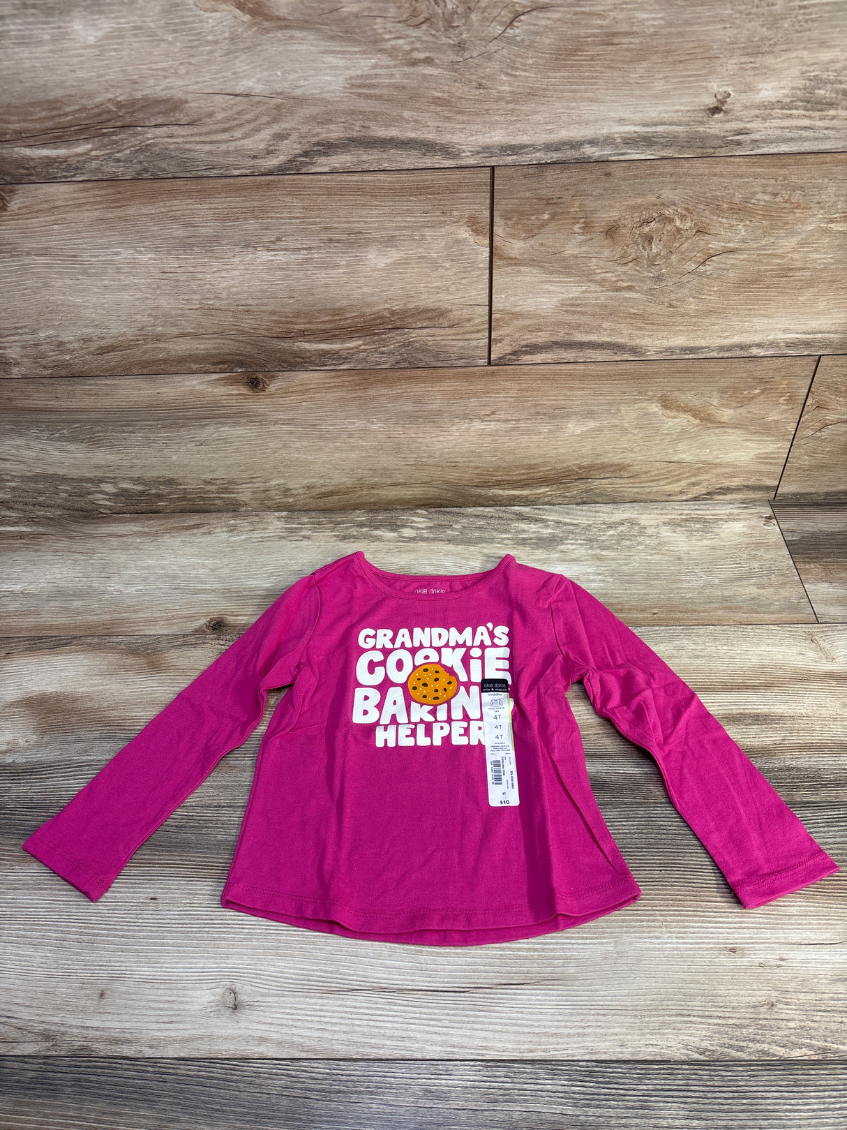 NEW Okie Dokie Grandma's Cookie Shirt sz4T