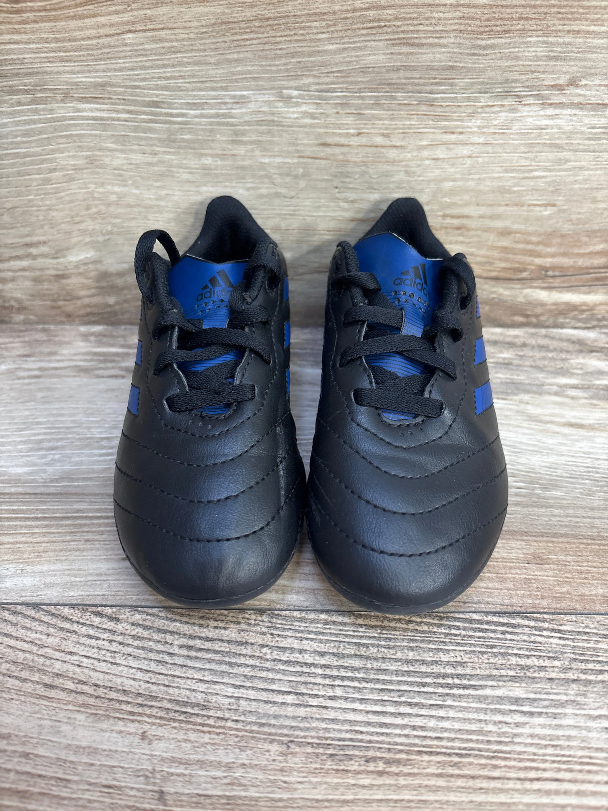 Adidas Goletto VIII Firm Ground Soccer Cleats Blue/Black sz 12c - Me n Mommy To Be