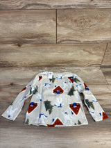 NEW Old Navy Abominable Snowman Waffle Knit Beige Shirt sz 2T